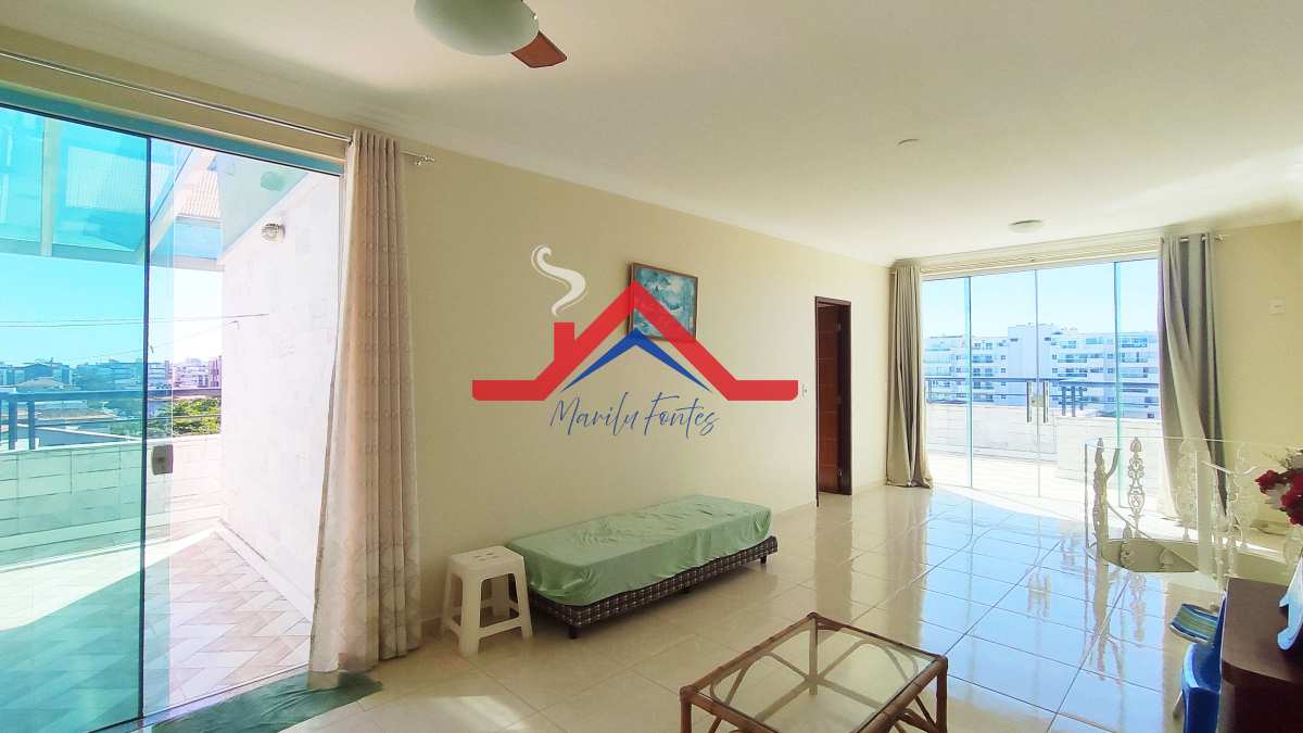 Cobertura à venda em Cabo Frio, Braga, com 4 quartos, 210m² - Marilu Fontes